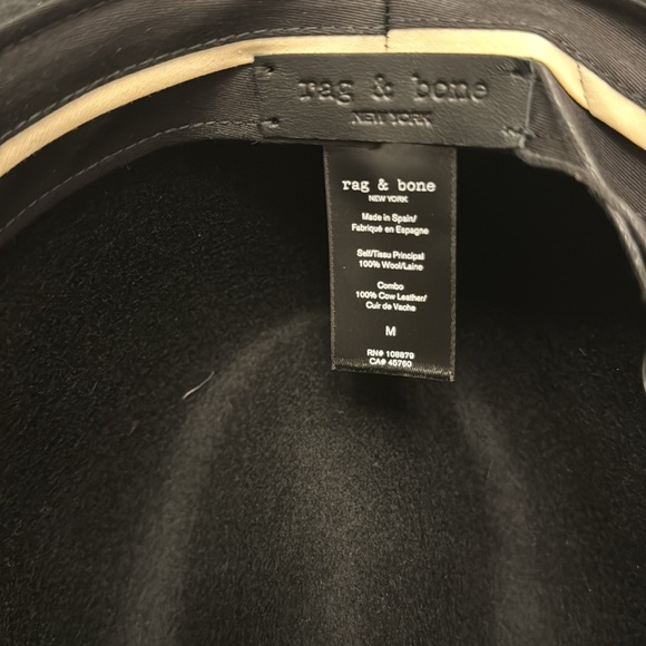 Rag & Bone Black Floppy Brim Fedora main image 8